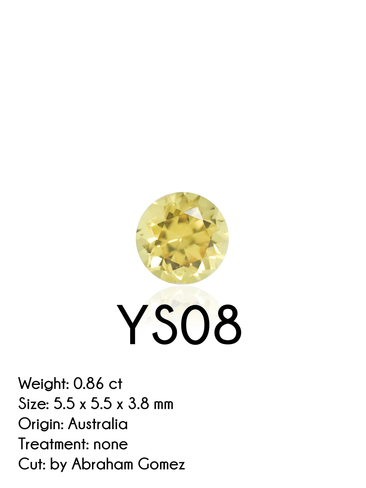 Custom Yellow Sapphire Ring in Gold