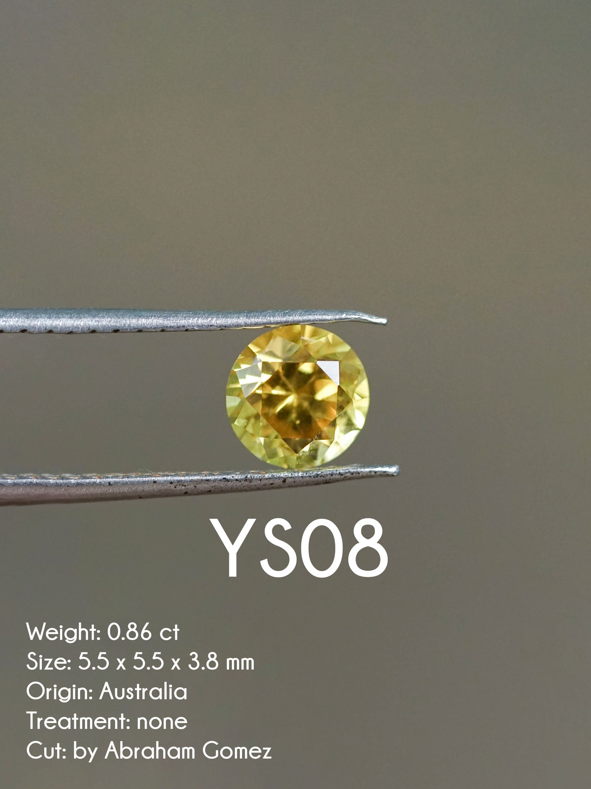 Custom Yellow Sapphire Ring in Gold
