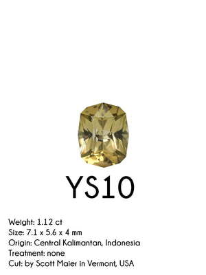 Custom Yellow Sapphire Ring in Gold