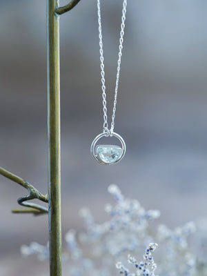 aquamarine birthstone necklace