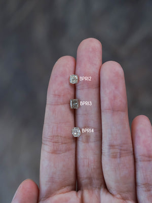 Custom Princess Cut Diamond Ring in Gold