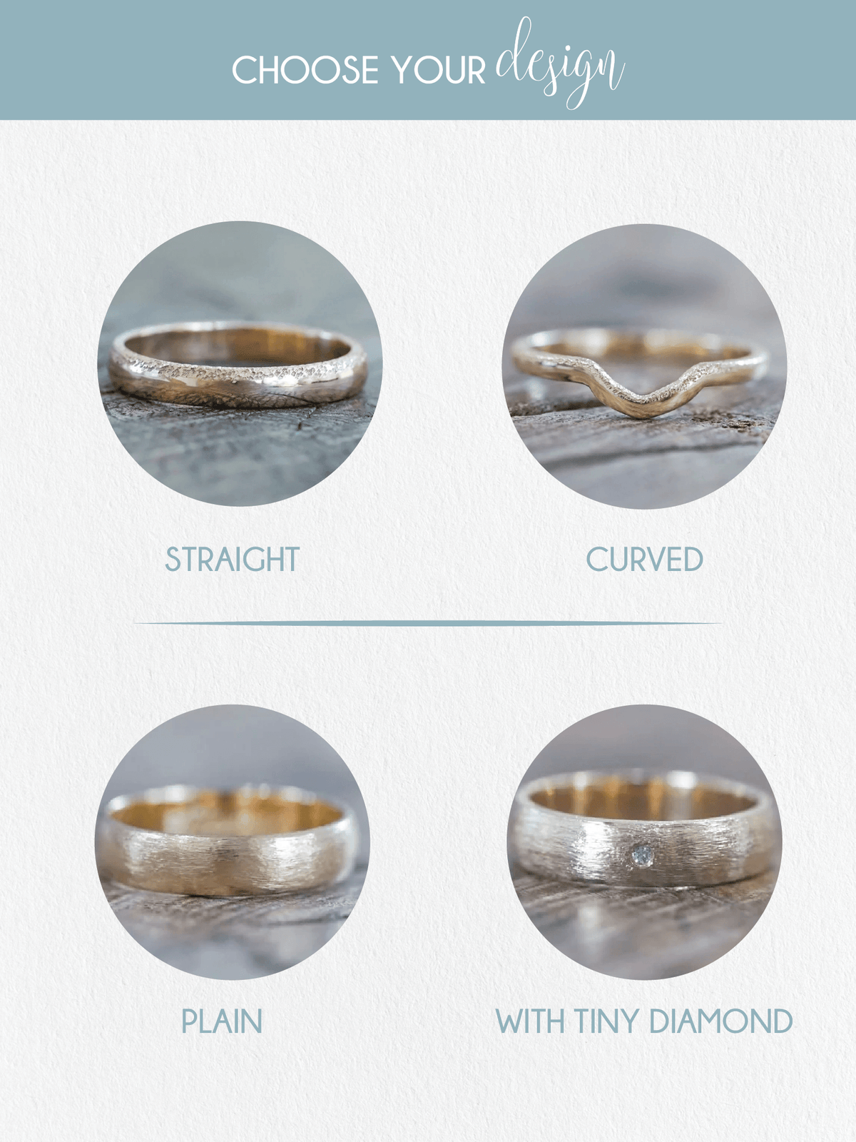 Custom Wedding Band in Gold - Gardens of the Sun | Ethical Jewelry