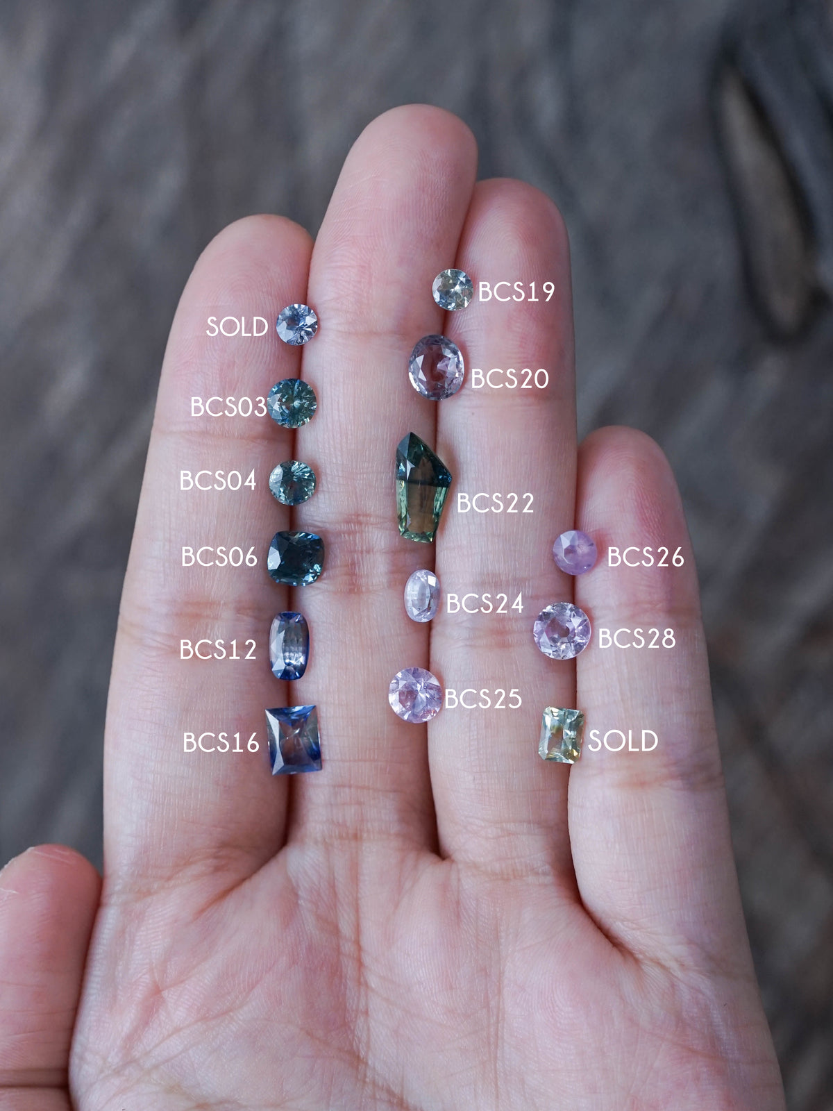 Custom Bicolor Sapphire Ring in Gold