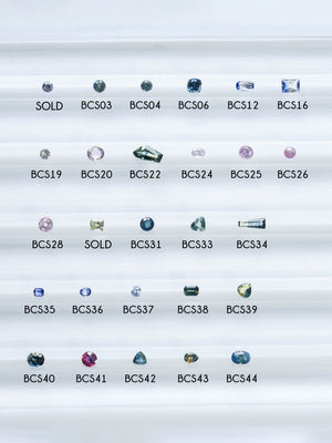 Custom Bicolor Sapphire Ring in Gold