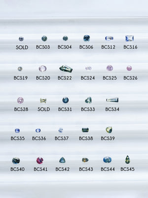 Custom Bicolor Sapphire Ring in Gold