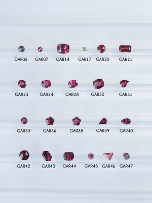 Custom Garnet Ring in Gold