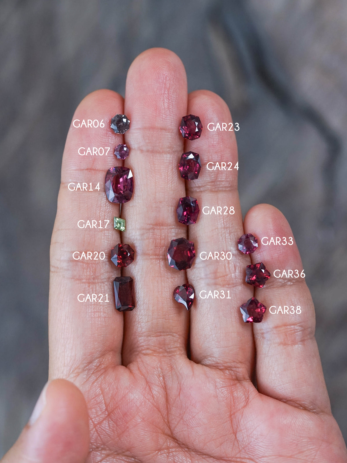 Custom Garnet Ring in Gold