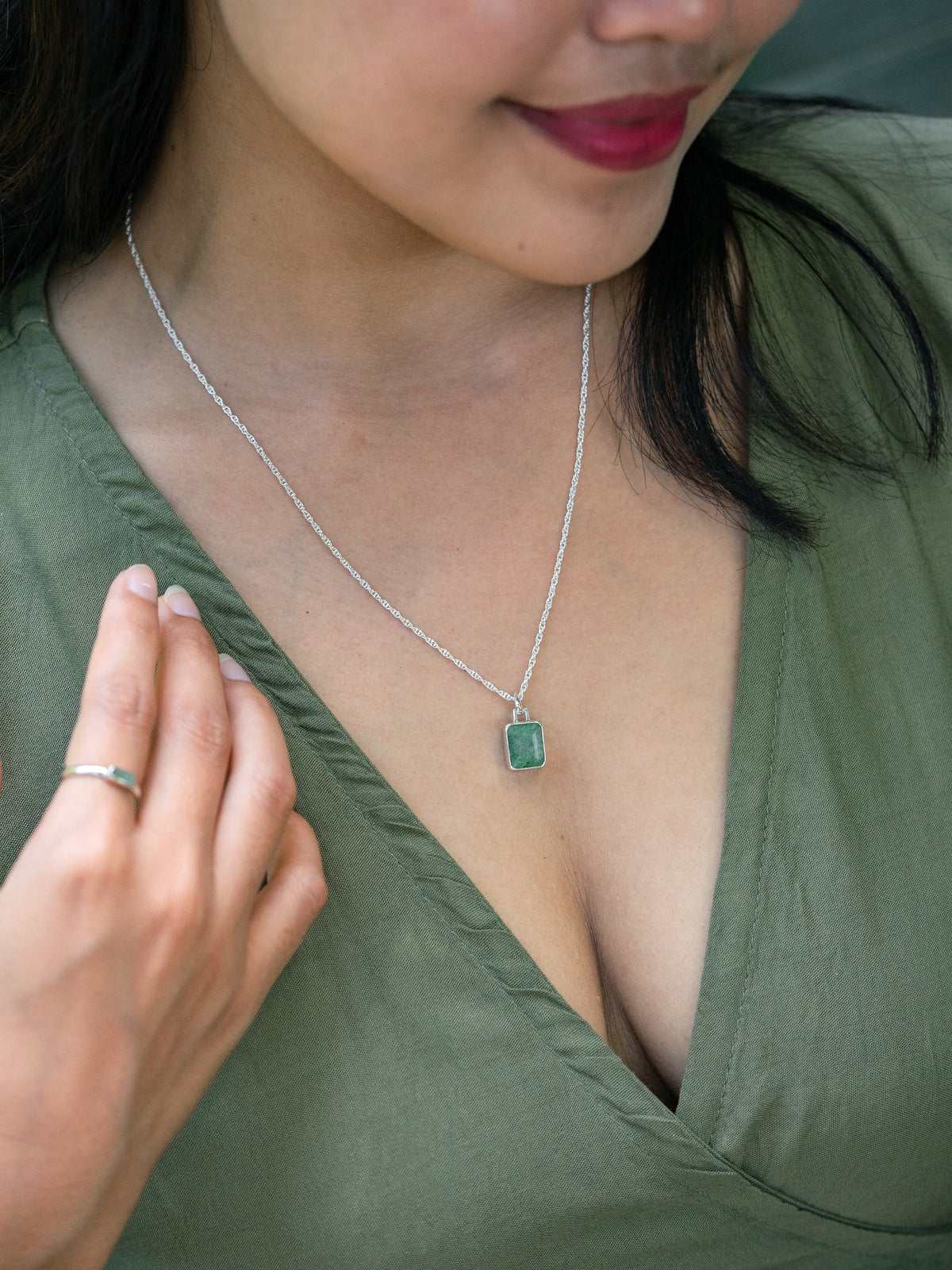 Emerald Necklace - Gardens of the Sun | Ethical Jewelry 