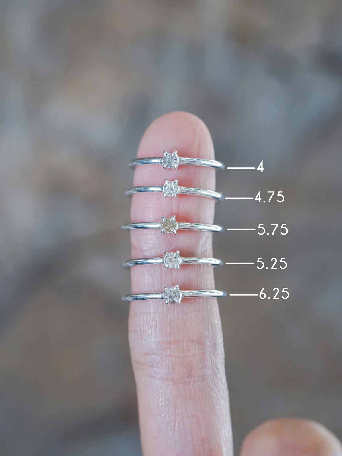 Tiny Diamond Ring - Ethical Jewelry | Gardens of the Sun