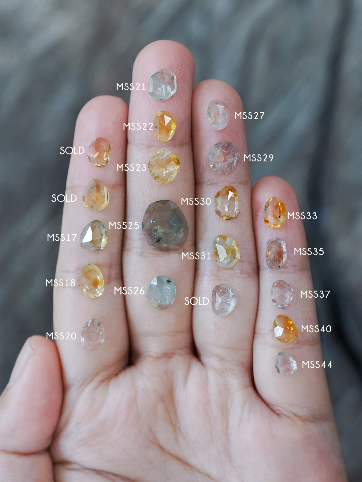 Custom Rose Cut Montana Sapphire Ring in Silver