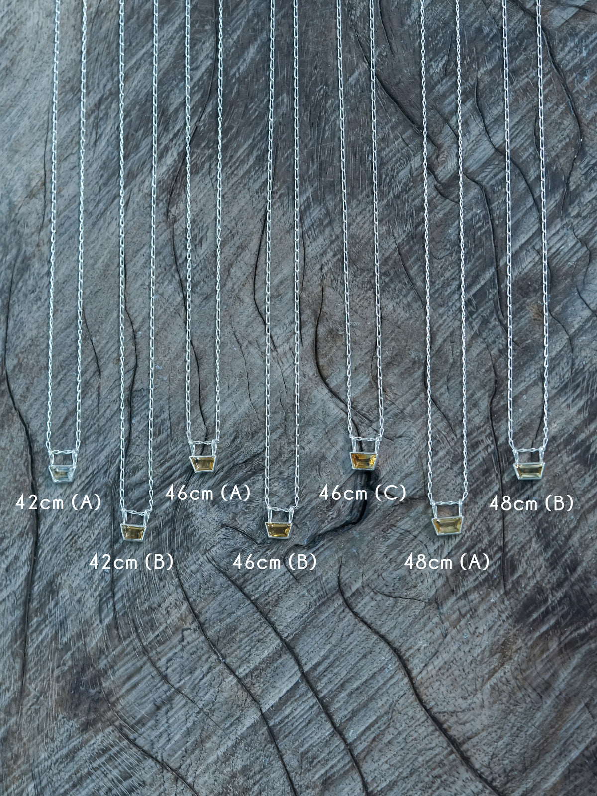 Trapeze Cut Citrine Necklace - Gardens of the Sun | Ethical Jewelry