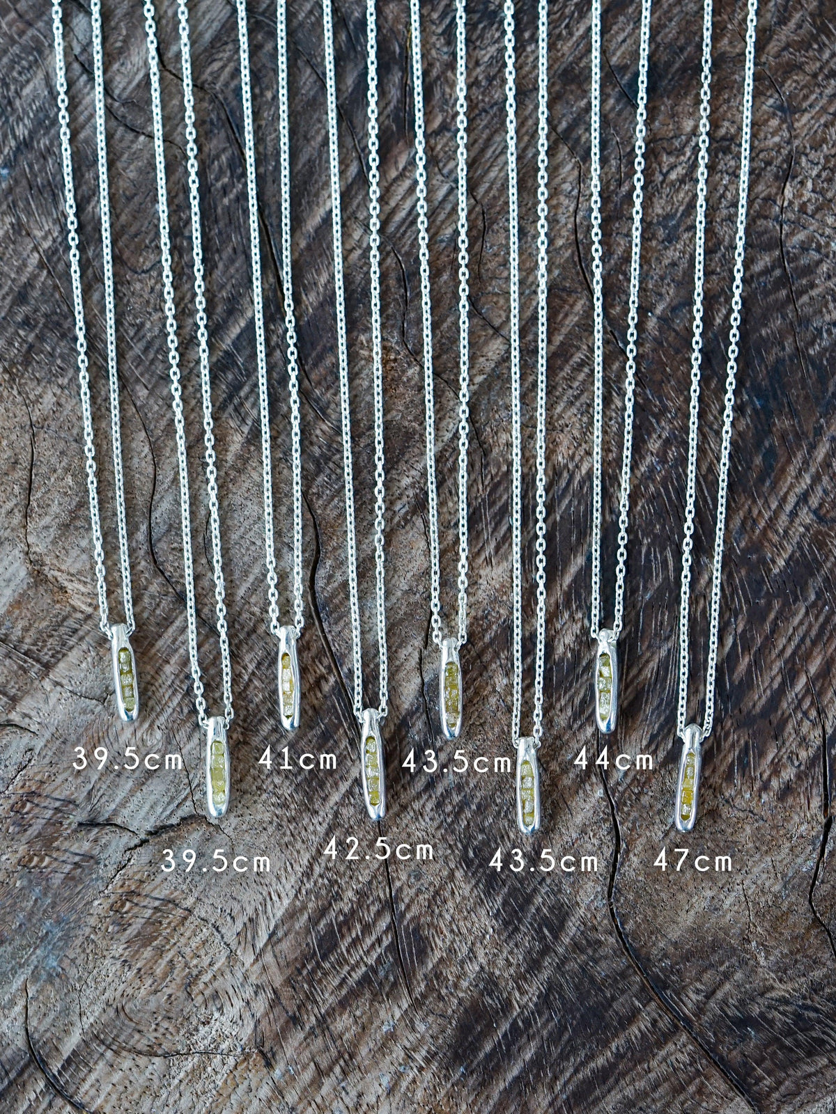 Raw Yellow Diamond Necklace with Hidden Gems - Gardens of the Sun | Ethical Jewelry