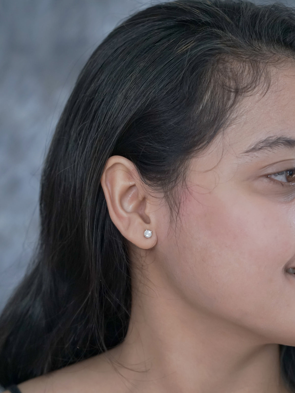 Labradorite and Moonstone Earrings - Gardens of the Sun | Ethical Jewelry