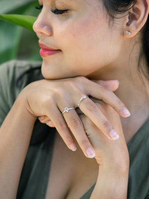 Pear Topaz Ring - Gardens of the Sun | Ethical Jewelry