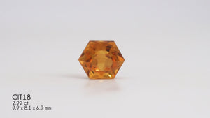 Custom Citrine Ring in Gold