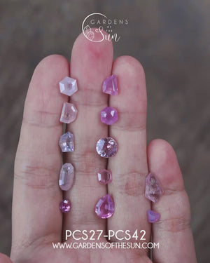 Custom Pink Sapphire Ring in Gold