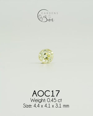 Custom Antique Cut Diamond Ring in Gold