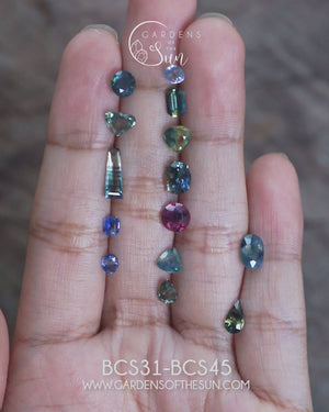 Custom Bicolor Sapphire Ring in Gold