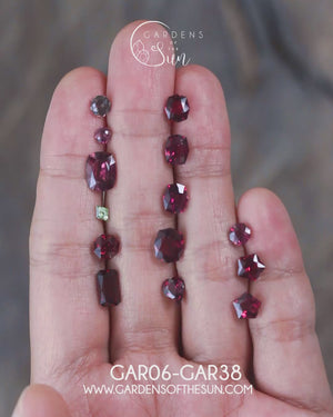 Custom Garnet Ring in Gold