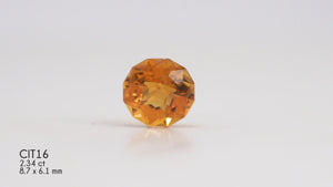 Custom Citrine Ring in Gold