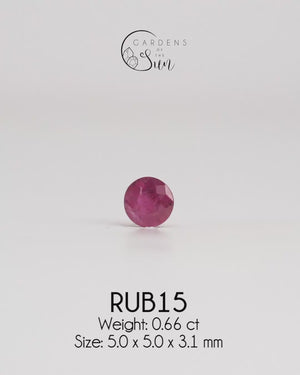Custom Ruby Ring in Gold