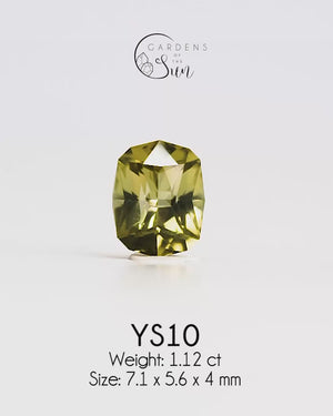 Custom Yellow Sapphire Ring in Gold