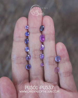 Custom Purple Sapphire Ring in Gold