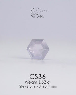 Custom Lavender Sapphire Ring in Gold