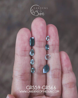 Custom Green Sapphire Engagement Ring in Gold