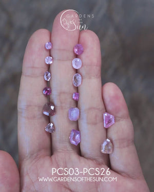 Custom Pink Sapphire Ring in Gold