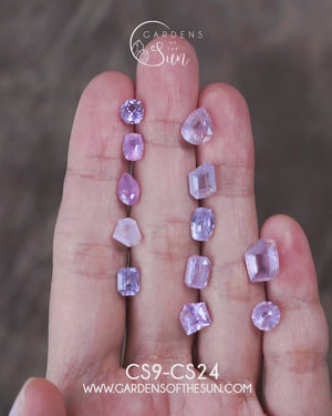 Custom Lavender Sapphire Ring in Gold