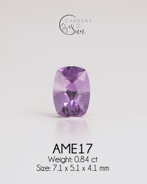 Custom Amethyst Ring in Gold