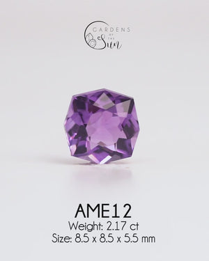 Custom Amethyst Ring in Gold