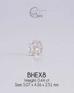 Custom Hexagon Diamond Ring in Gold