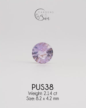 Custom Purple Sapphire Ring in Gold