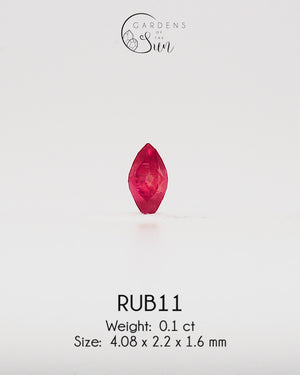 Custom Ruby Ring in Ethical Gold - Gardens of the Sun | Ethical Jewelry
