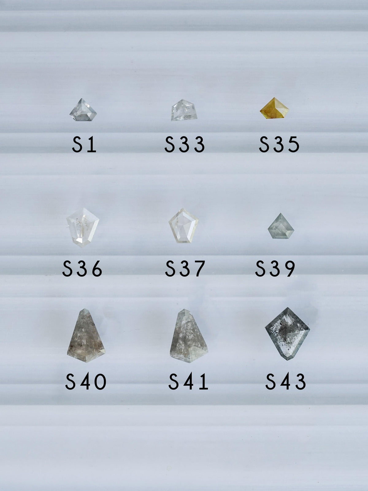 Custom Rose Cut Shield Diamond Ring in Gold - Gardens of the Sun | Ethical Jewelry