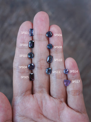 Custom Spinel Ring or Necklace in Silver