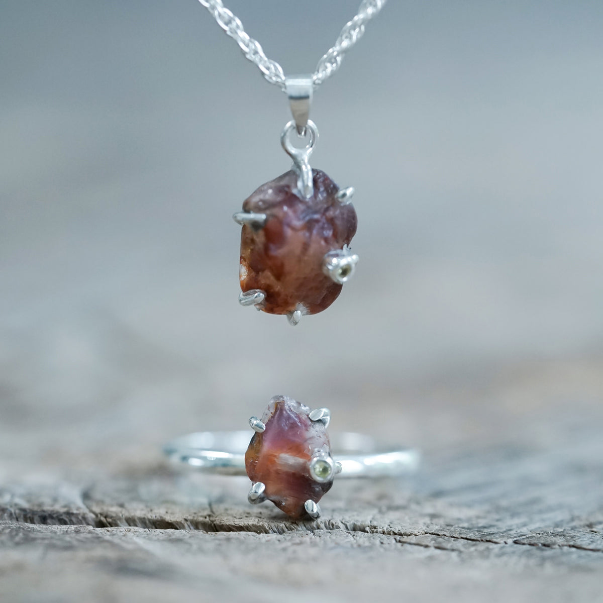 Borneo Sapphire Ring & Sapphire Necklace - Gardens of the Sun | Ethical Jewelry