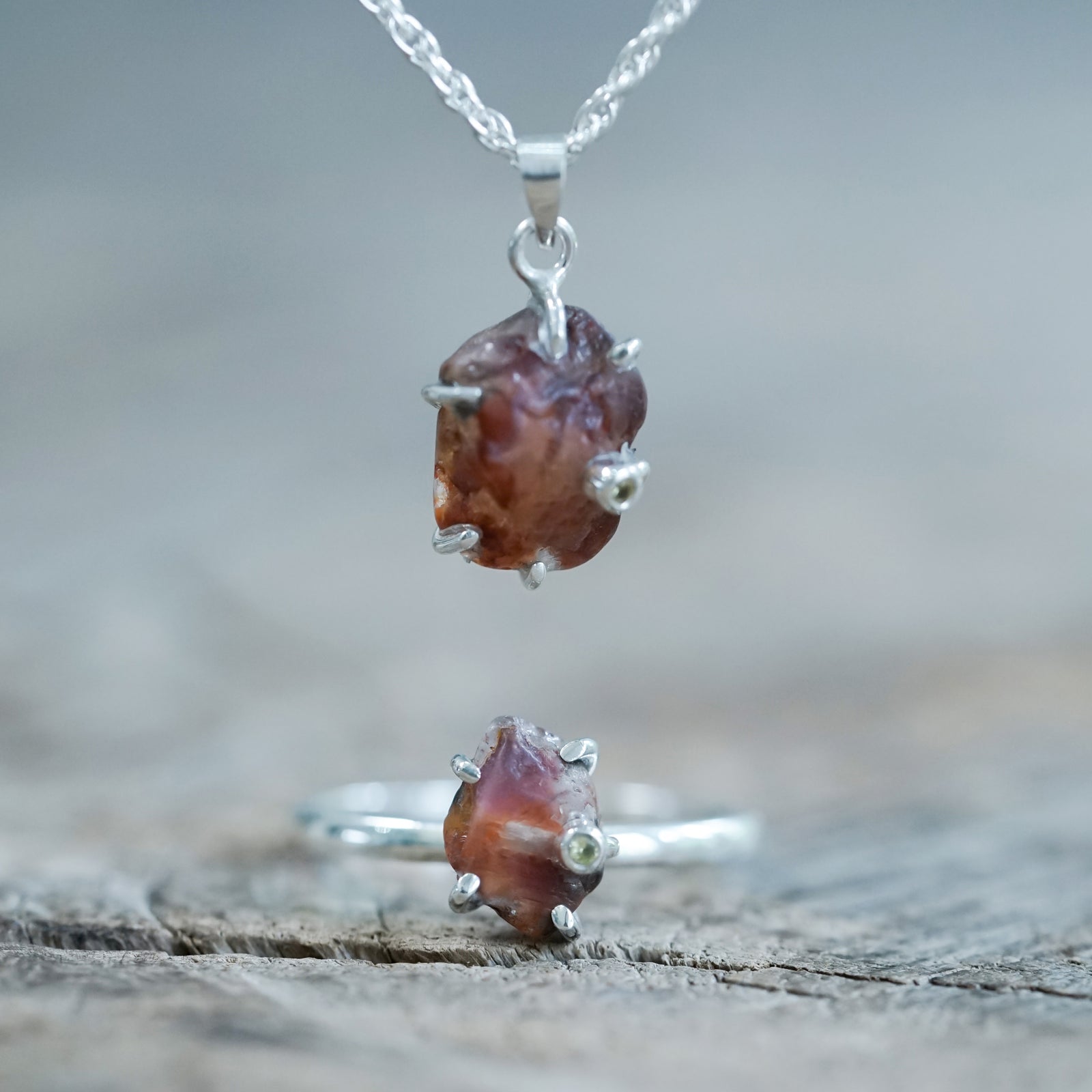 Borneo Sapphire Ring & Sapphire Necklace - Gardens of the Sun | Ethical Jewelry