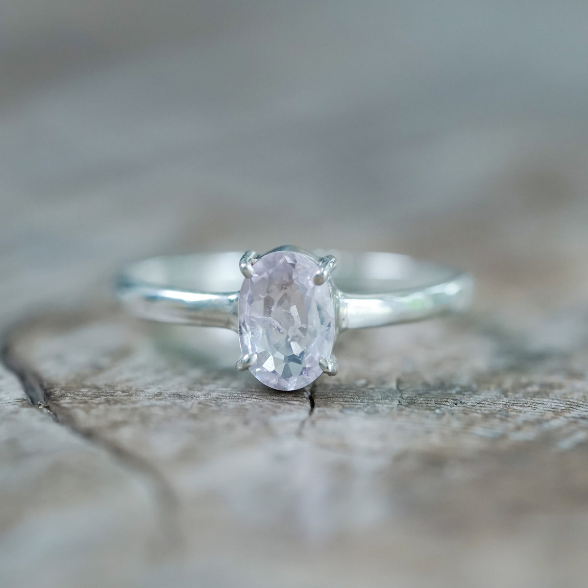 Pale Pink Sapphire Ring - Gardens of the Sun | Ethical Jewelry