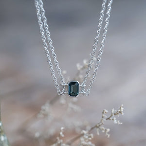 Octagon Sapphire Bracelet