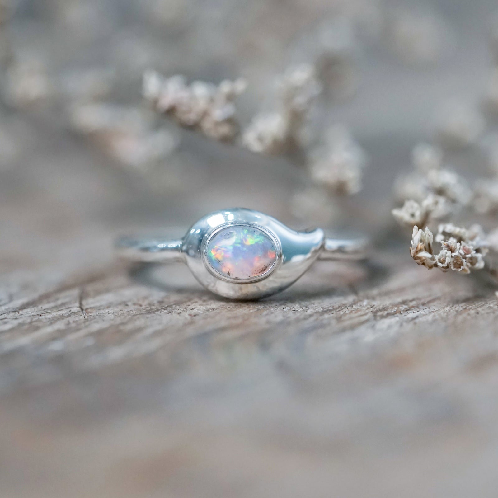 Opal Mango Ring - size 6.5