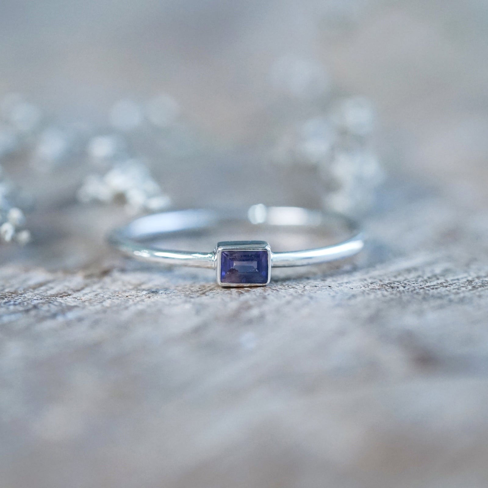 Purple Sapphire Ring - size 5