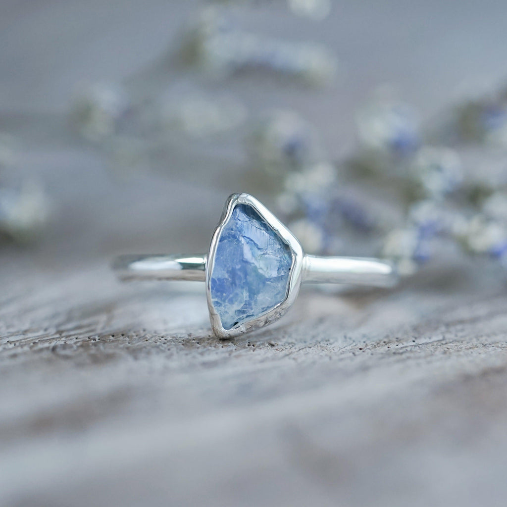 Rough Moonstone Ring - Gardens of the Sun | Ethical Jewelry