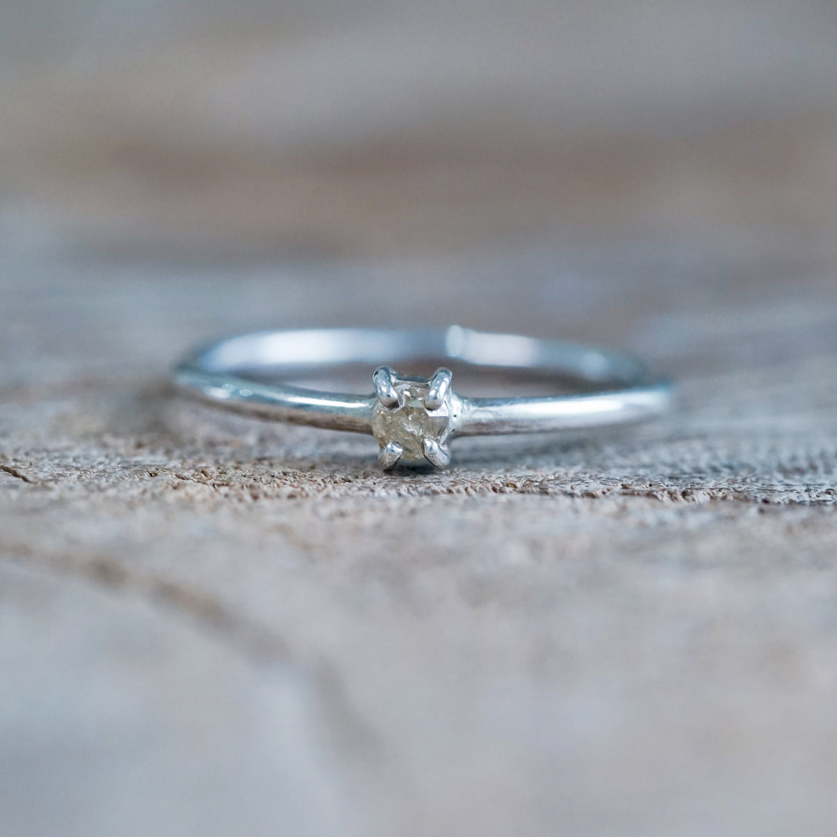 Tiny Diamond Ring