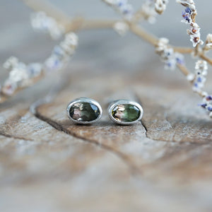 Watermelon Tourmaline Earrings