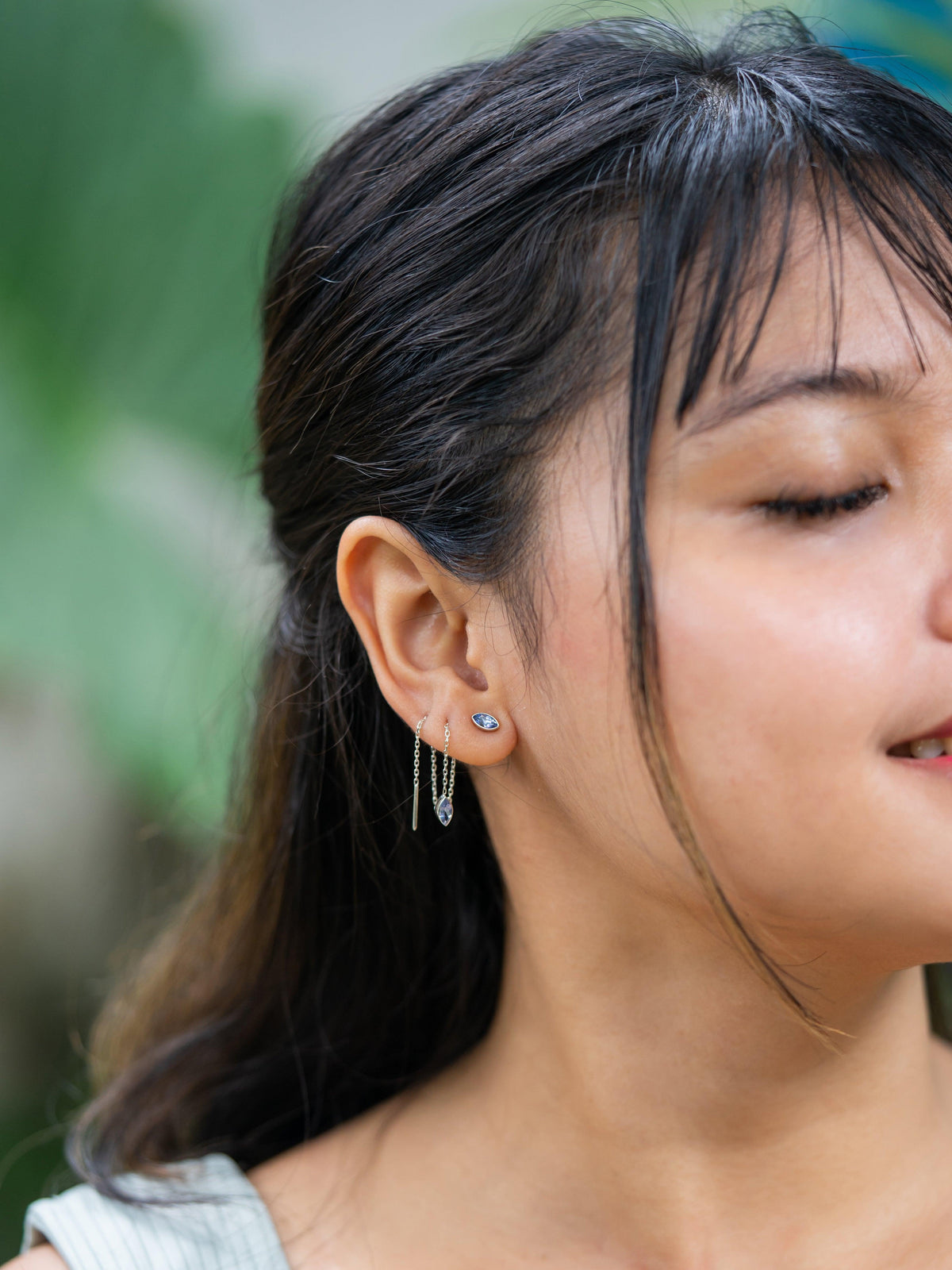Tanzanite Earrings - Gardens of the Sun | Ethical Jewelry