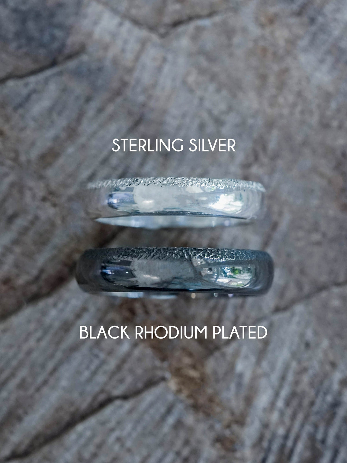 Wabi Sabi Organic Wedding Band in Silver - Gardens of the Sun | Ethical Jewelry