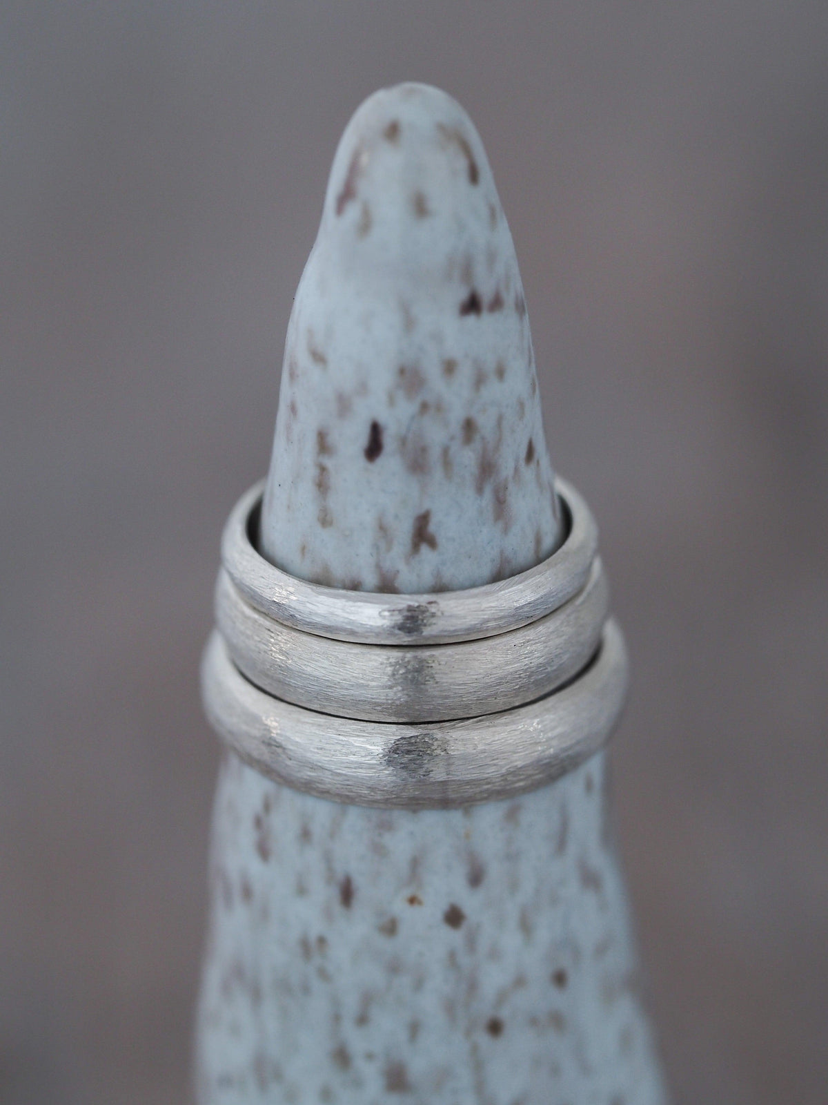 Brushed Wedding Band - Gardens of the Sun Jewelry